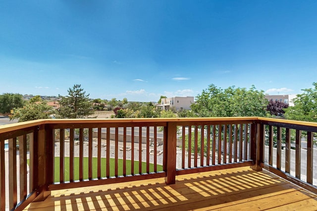 4249 Montera Pl NW, Albuquerque, NM 87114 - view of deck
