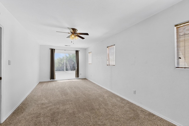 4249 Montera Pl NW, Albuquerque, NM 87114 - empty room with ceiling fan and carpet floors
