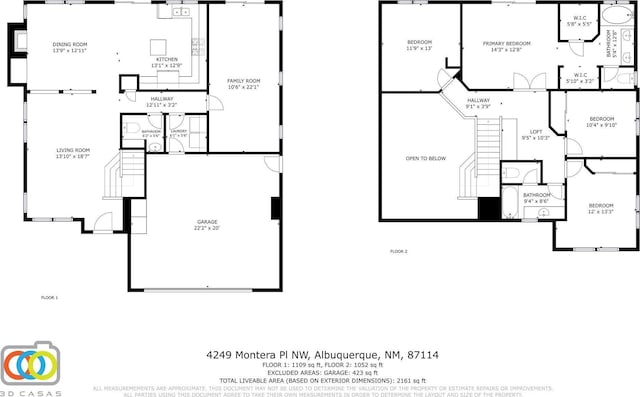 4249 Montera Pl NW, Albuquerque, NM 87114 - view of room layout