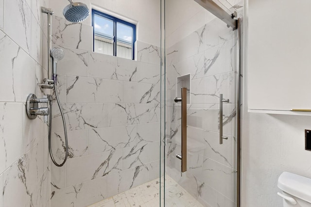 53 Blanco Dr, Edgewood, NM 87015 - bathroom with a marble finish shower