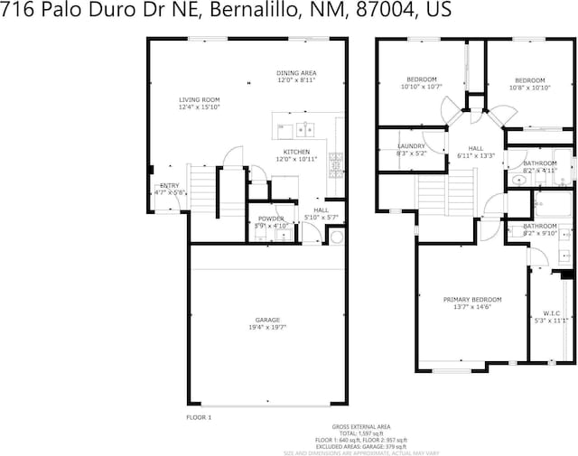 716 Palo Duro Dr, Bernalillo, NM 87004 - view of room layout