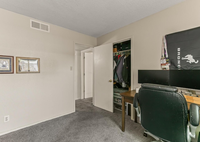 1405 3rd St SW, Albuquerque, NM 87102 - carpeted office with a textured ceiling