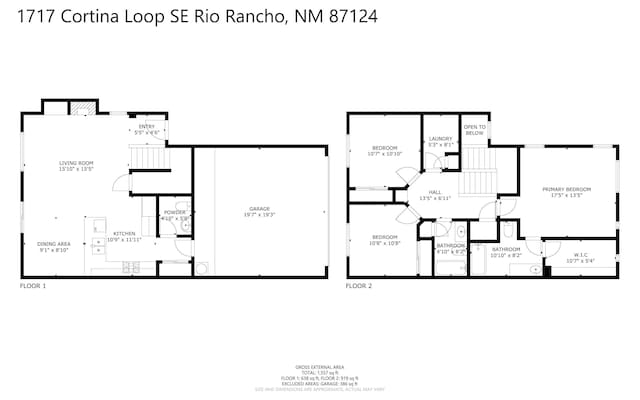 1717 Cortina Loop SE, Rio Rancho, NM 87124 - view of room layout