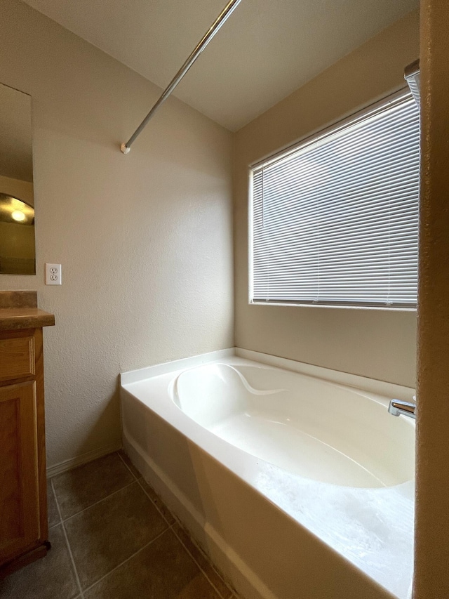 10608 Buck Island Rd SW, Albuquerque, NM 87121 - full bath with a bath, vanity, and tile patterned floors