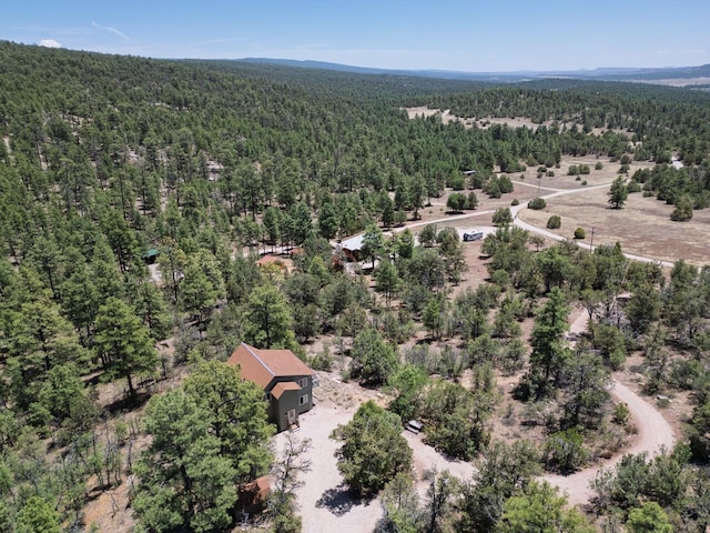 162 Black Bear Rd, Ramah, NM 87321 - aerial view of a heavily wooded area
