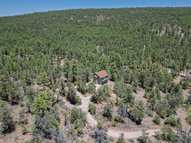 162 Black Bear Rd, Ramah, NM 87321 - aerial overview of property's location featuring a heavily wooded area