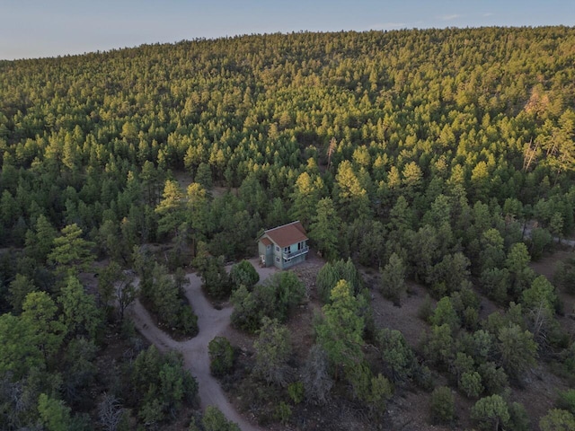 162 Black Bear Rd, Ramah, NM 87321 - aerial overview of property's location with a forest