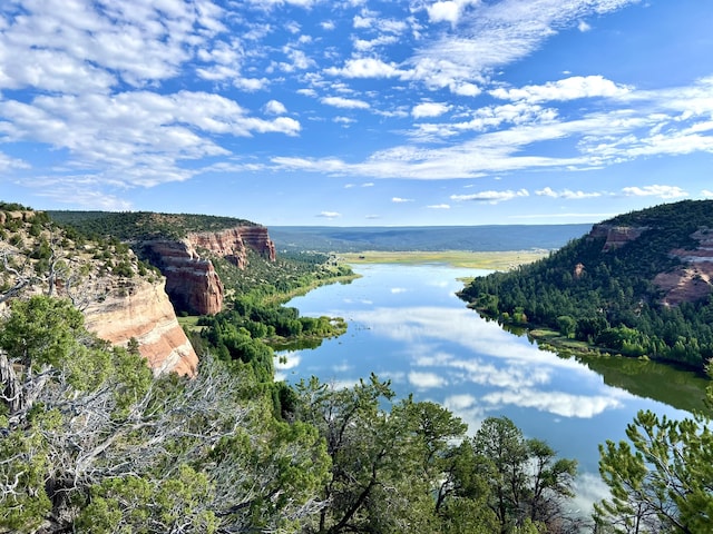 162 Black Bear Rd, Ramah, NM 87321 - water view with a mountainous background