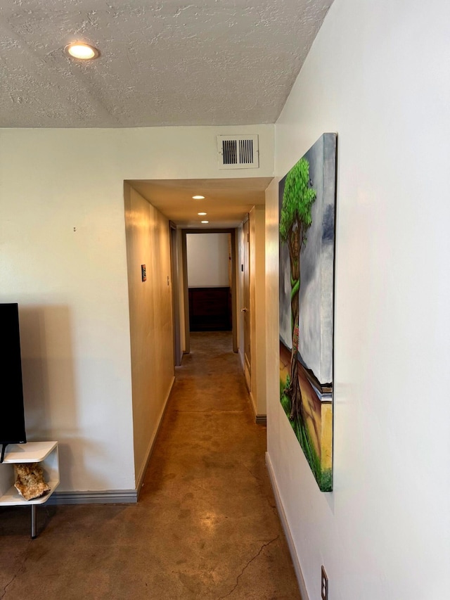 201 Marlowe Ln, Albuquerque, NM 87113 - hallway with carpet flooring, recessed lighting, and a textured ceiling