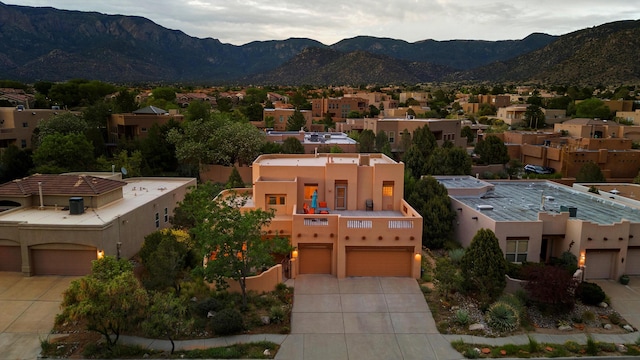 5808 Mariola Pl NE, Albuquerque, NM 87111 - aerial view of residential area featuring mountains
