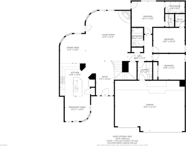 5808 Mariola Pl NE, Albuquerque, NM 87111 - view of property floor plan
