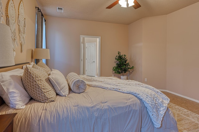 851 Vista Patron Dr, Bernalillo, NM 87004 - bedroom with baseboards and ceiling fan