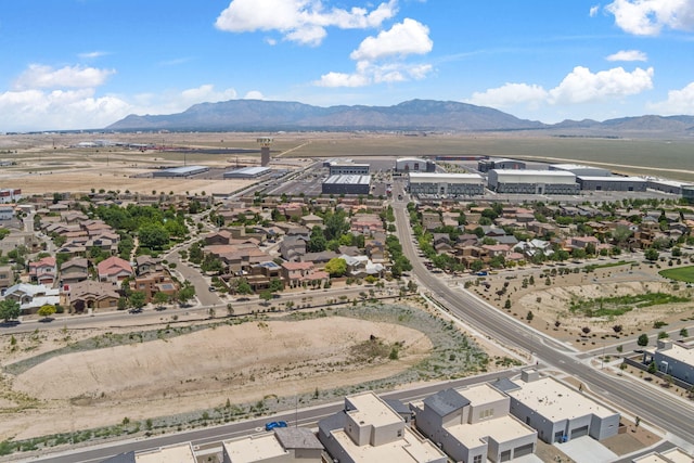 5723 Strand Loop SE, Albuquerque, NM 87106 - aerial perspective of suburban area with a mountain backdrop