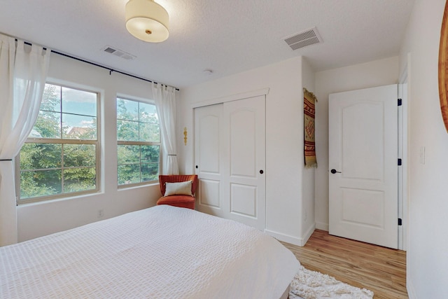 5716 Strand Loop SE, Albuquerque, NM 87106 - bedroom featuring light wood finished floors and a closet