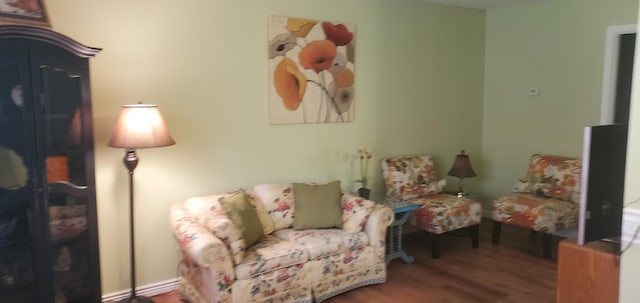 2800 Vail Ave SE Unit M 163, Albuquerque, NM 87106 - living area with wood finished floors