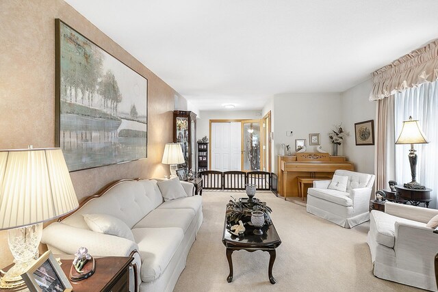 40 La Bajada Rd, Los Lunas, NM 87031 - living area with carpet floors