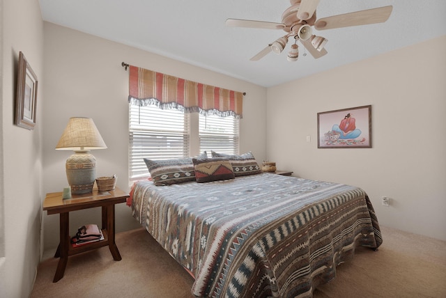 10027 Vista Cantera Ln NW, Albuquerque, NM 87114 - carpeted bedroom with a ceiling fan
