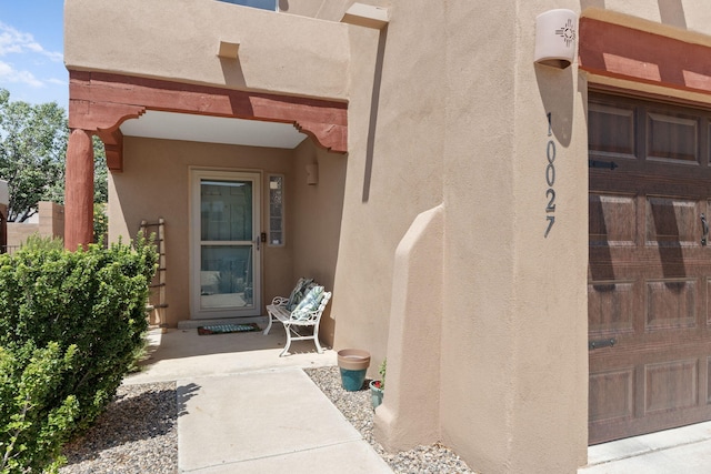 10027 Vista Cantera Ln NW, Albuquerque, NM 87114 - view of exterior entry with stucco siding