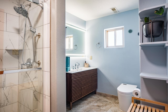 5 Ocotillo Way, Placitas, NM 87043 - full bathroom featuring a shower stall and vanity