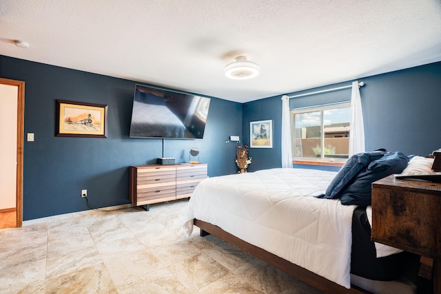 5 Ocotillo Way, Placitas, NM 87043 - bedroom featuring a textured ceiling