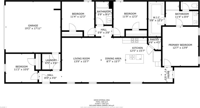 583 Turmalina Dr SE, Rio Rancho, NM 87124 - full bath with a stall shower