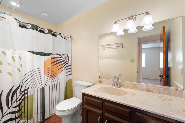 504 Ortiz Dr NE, Albuquerque, NM 87108 - bathroom featuring vanity and a shower with shower curtain