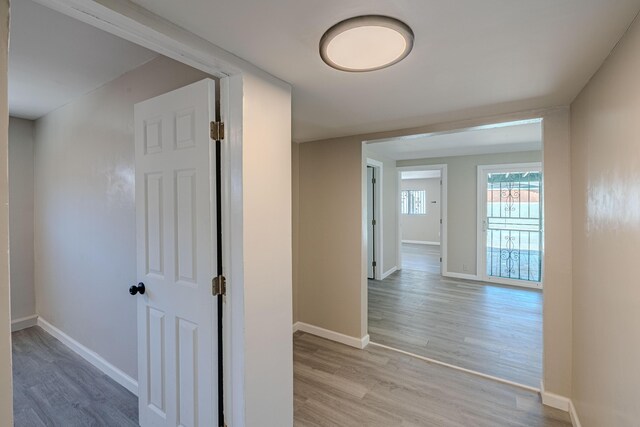 245 Chama St NE, Albuquerque, NM 87108 - corridor with light wood-style flooring