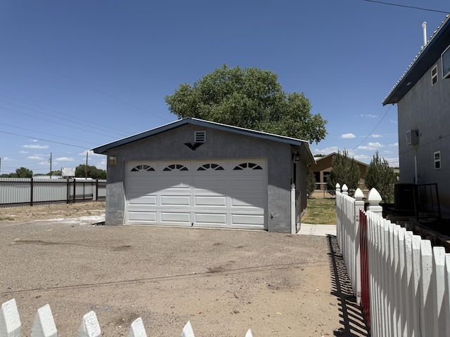 4 Los Chavez Park Rd, Belen, NM 87002 - view of detached garage