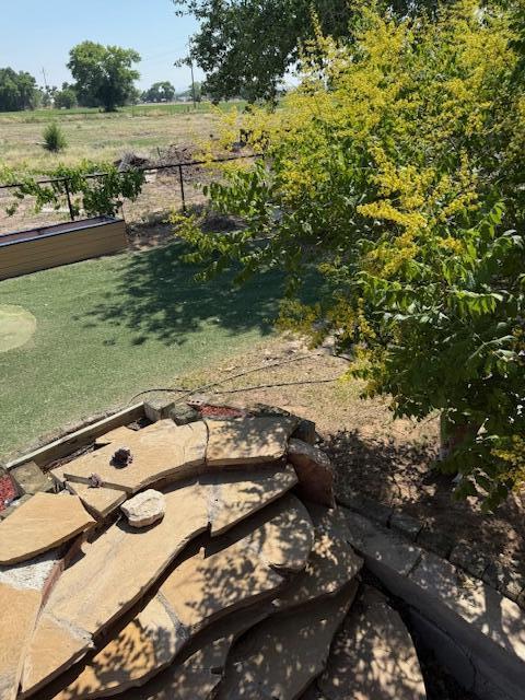 4 Los Chavez Park Rd, Belen, NM 87002 - view of yard
