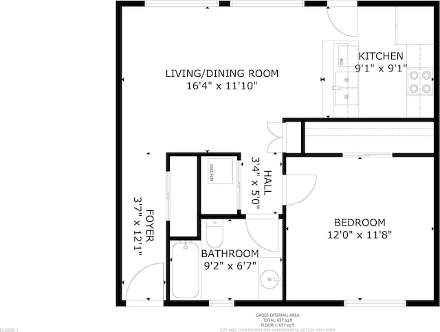 4200 Montgomery Blvd NE Unit 109, Albuquerque, NM 87109 - view of home floor plan