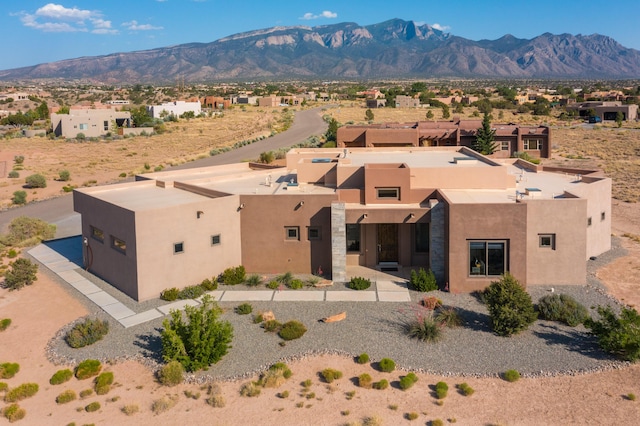 24 Norte Trl, Placitas, NM 87043 - view of mountain backdrop with nearby suburban area
