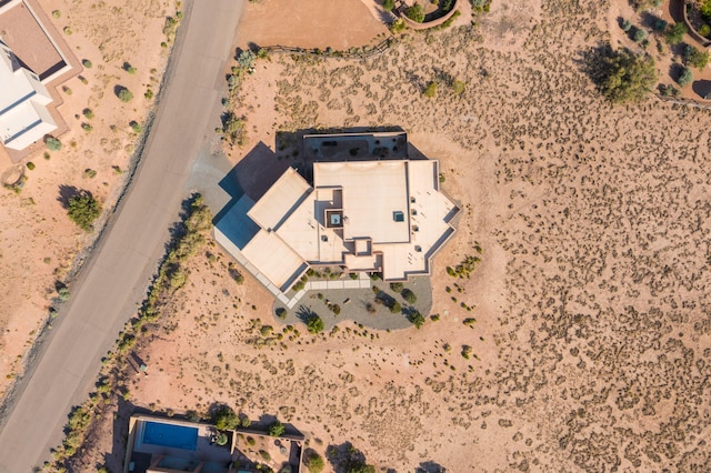 24 Norte Trl, Placitas, NM 87043 - view from above of property with a desert landscape