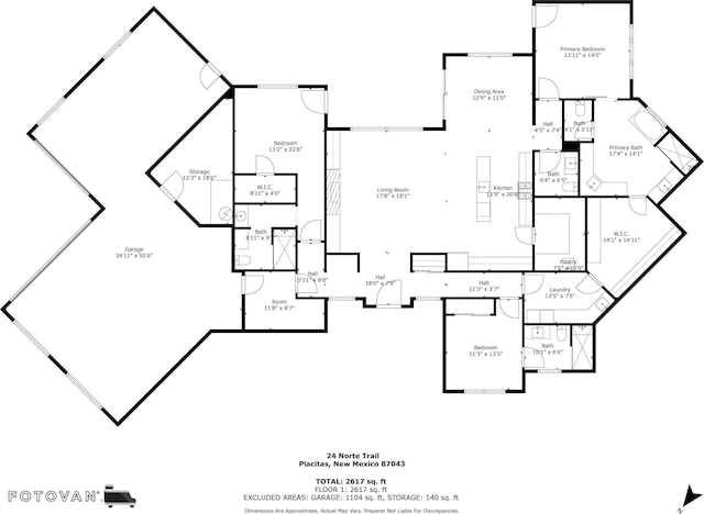 24 Norte Trl, Placitas, NM 87043 - view of room layout