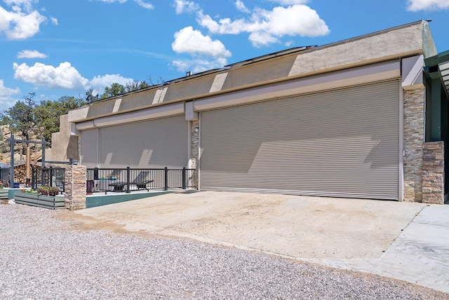 343 Webb Ranch Rd, Pie Town, NM 87827 - view of garage