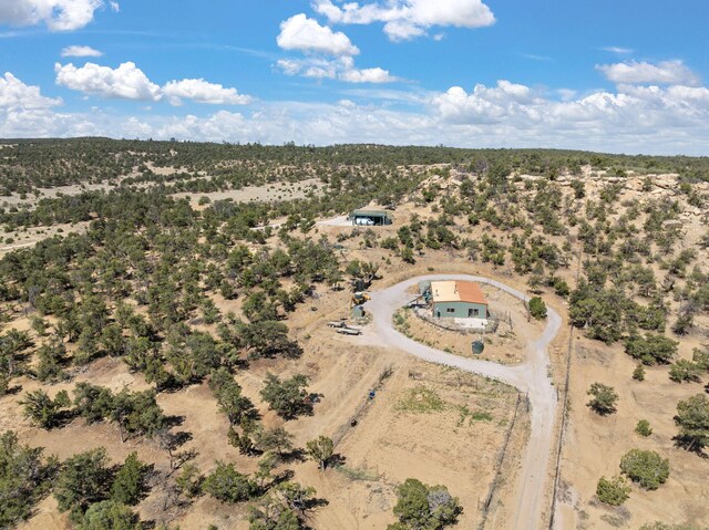343 Webb Ranch Rd, Pie Town, NM 87827 - overview of rural landscape featuring a desert landscape