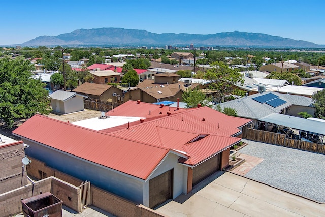 5711 Bohemio Ct SW, Albuquerque, NM 87105 - aerial view of residential area featuring mountains