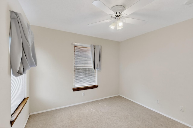 8 Fawn Rd, Cedar Crest, NM 87008 - unfurnished room with light carpet and a ceiling fan
