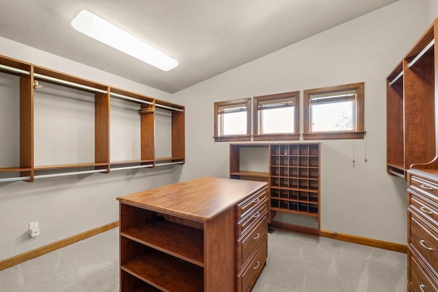 2632 Globe Ct NE, Rio Rancho, NM 87124 - spacious closet with lofted ceiling and light carpet