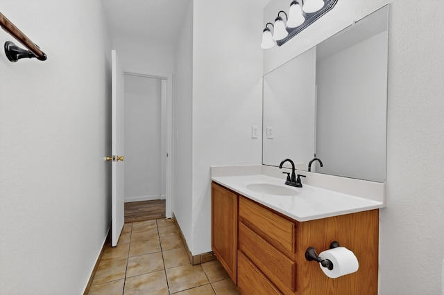7408 Estes Park Ave NW, Albuquerque, NM 87114 - bathroom featuring vanity and tile patterned flooring