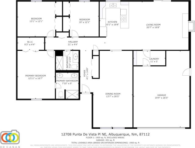 12708 Punta De Vista Pl NE, Albuquerque, NM 87112 - photo 42
