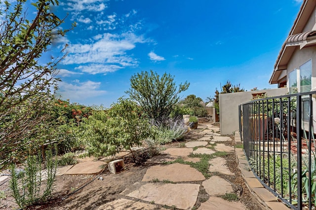 1128 San Augustin Dr, Bernalillo, NM 87004 - view of patio / terrace featuring a gate