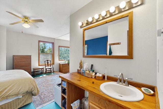 19 Villa Del Monte Loop, Tijeras, NM 87059 - bedroom with a sink and baseboard heating