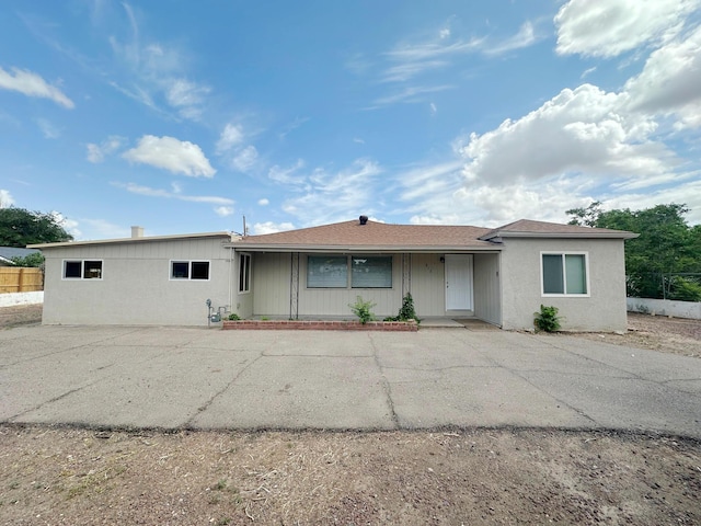 213 Green Valley Rd NW, Los Ranchos, NM 87107 - view of ranch-style home
