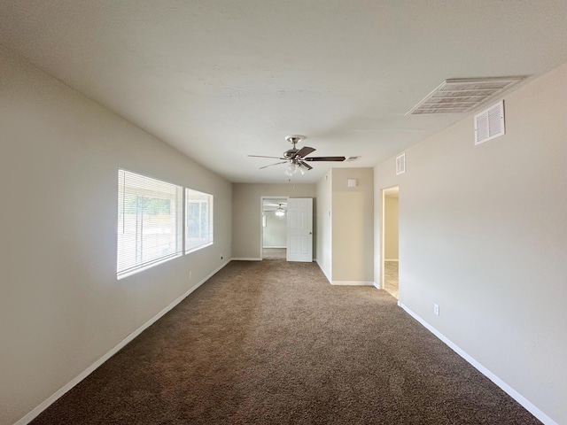 213 Green Valley Rd NW, Los Ranchos, NM 87107 - unfurnished room featuring a ceiling fan and carpet
