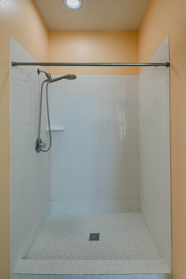 300 Thompson, Moriarty, NM 87035 - bathroom featuring a tile shower