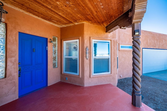 300 Thompson, Moriarty, NM 87035 - entrance to property featuring stucco siding