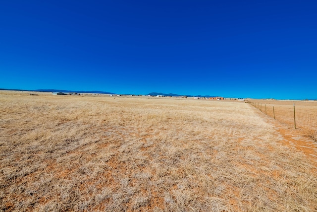 300 Thompson, Moriarty, NM 87035 - view of yard featuring a view of countryside