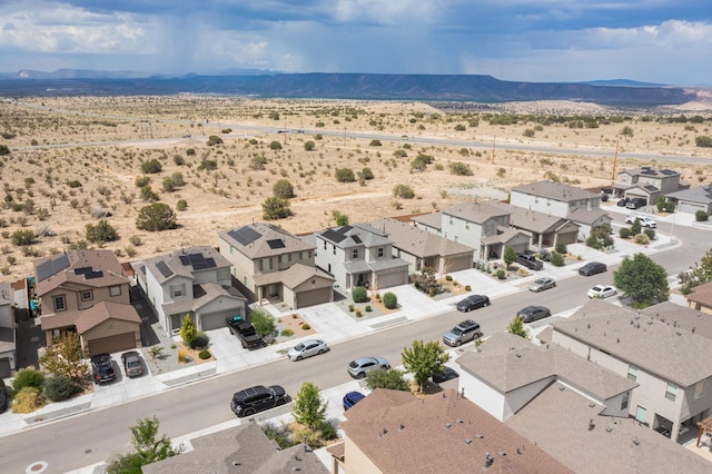 4823 Blackburn Rd NE, Rio Rancho, NM 87144 - aerial view of residential area featuring a mountain backdrop