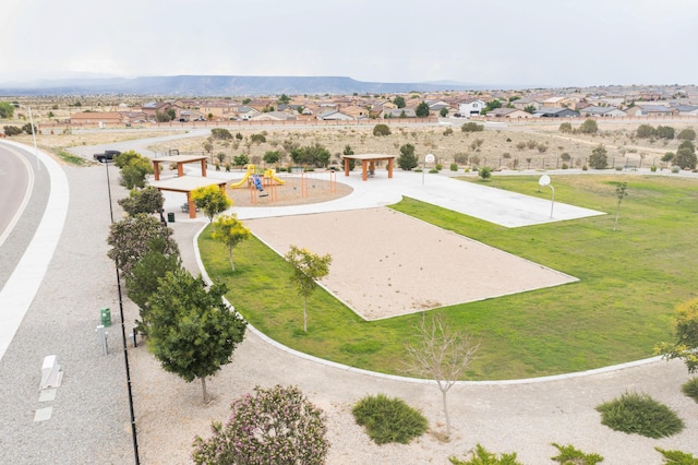 4823 Blackburn Rd NE, Rio Rancho, NM 87144 - aerial view of residential area featuring a community park