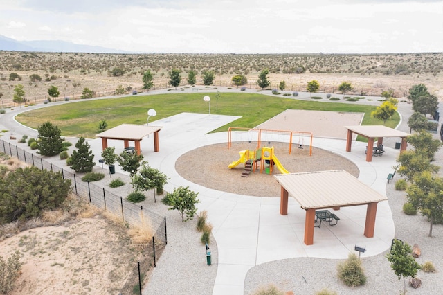 4823 Blackburn Rd NE, Rio Rancho, NM 87144 - view of rural area featuring a desert landscape and mountains
